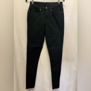 VENUS Black Denim High-Waist Jeans